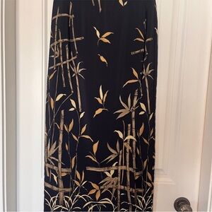 Vintage Jessica Maxi wrap Skirt